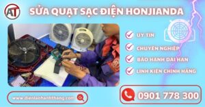 Sửa quạt sạc điện honjianda Điện lạnh Anh Thắng