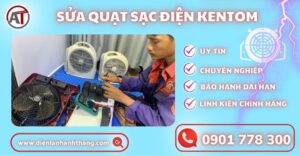 Sửa quạt sạc điện kentom Điện lạnh Anh Thắng