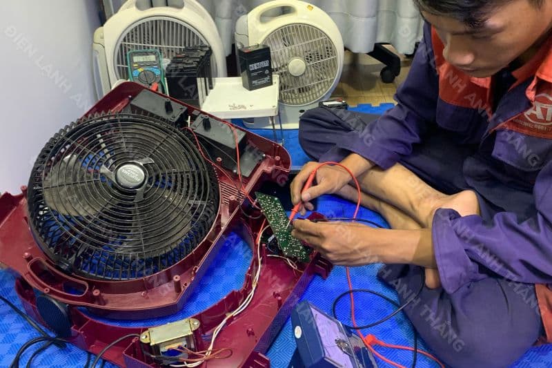 Sửa quạt sạc điện ở đâu Điện lạnh Anh Thắng