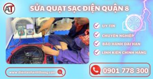 Sửa quạt sạc điện quận 8 Điện lạnh Anh Thắng