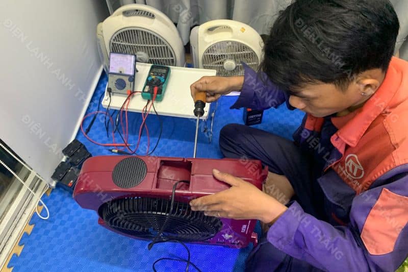 Sửa quạt sạc điện tphcm Điện lạnh Anh Thắng