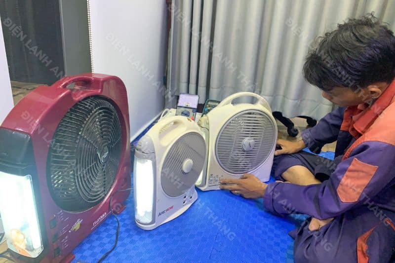 Sửa quạt sạc điện uy tín Điện lạnh Anh Thắng