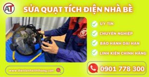sửa quạt tích điện nhà bè Điện lạnh Anh Thắng