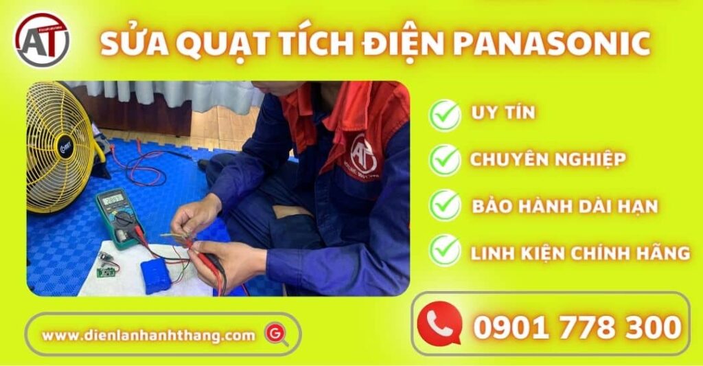 sửa quạt tích điện panasonic Điện lạnh Anh Thắng