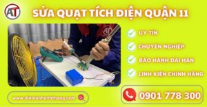 sửa quạt tích điện quận 11 Điện lạnh Anh Thắng