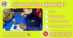 sửa quạt tích điện quận 7 Điện lạnh Anh Thắng