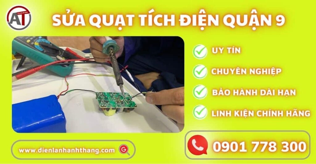 sửa quạt tích điện quận 9 Điện lạnh Anh Thắng