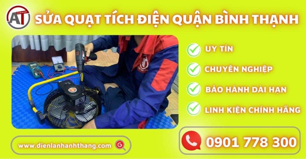 sửa quạt tích điện quận bình thạnh Điện lạnh Anh Thắng