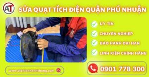 sửa quạt tích điện quận phú nhuận Điện lạnh Anh Thắng