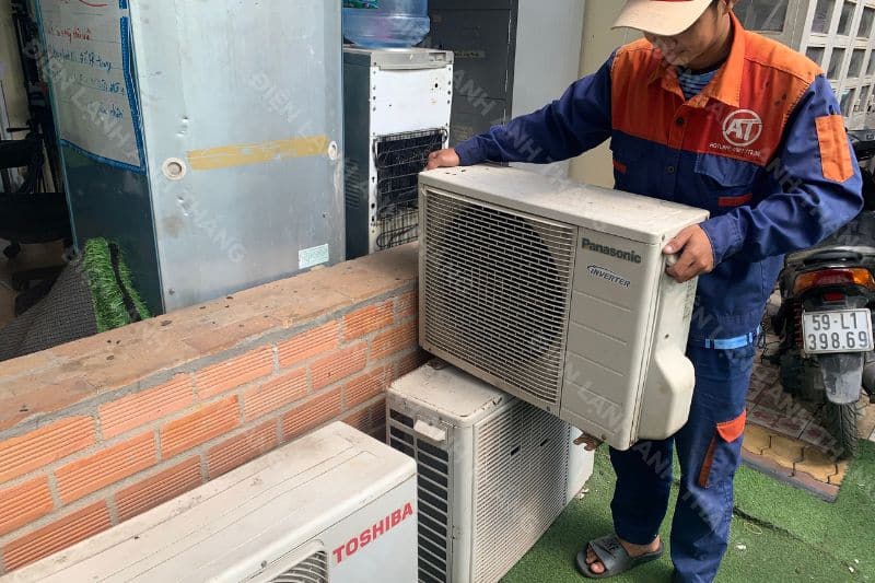 Thu Mua Máy Lạnh Cũ TPHCM Giá Cao - Thu Máy Lạnh Cũ Tận Nơi 2025 Thu mua điều hòa cũ tại tphcm Điện lạnh Anh Thắng