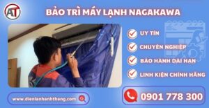 Bảo trì máy lạnh Nagakawa Điện lạnh Anh Thắng
