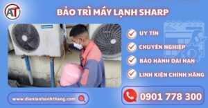 Bảo trì máy lạnh Sharp Điện lạnh Anh Thắng