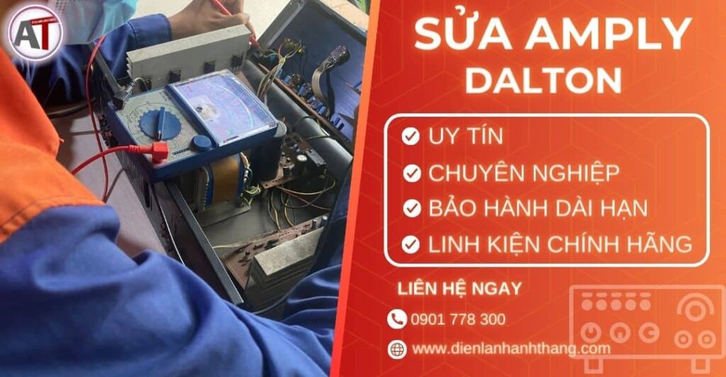 Sửa amply Dalton Điện lạnh Anh Thắng