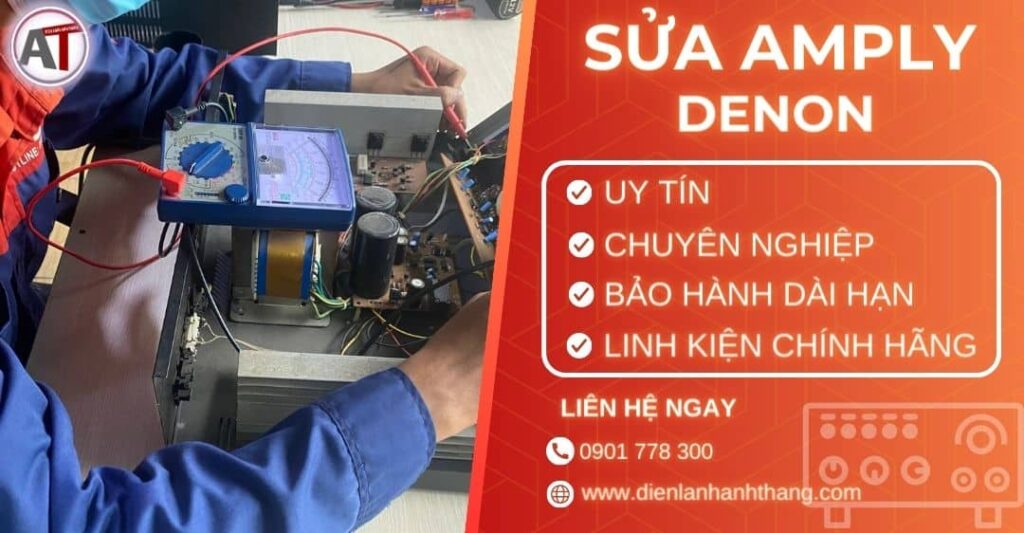 Sửa amply Denon Điện lạnh Anh Thắng