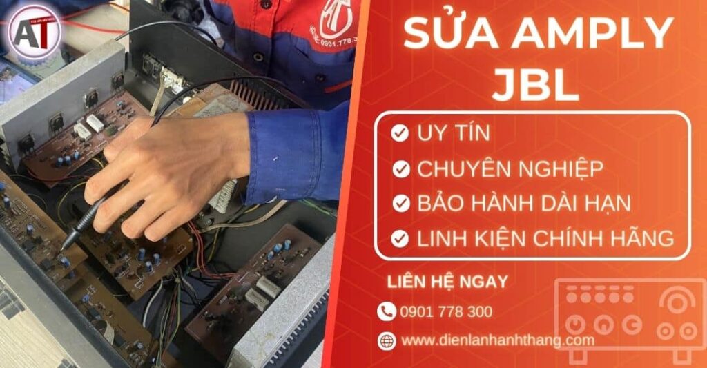 Sửa amply Jbl Điện lạnh Anh Thắng