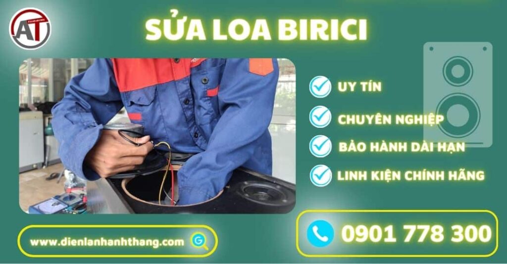 sua loa Birici dien lanh anh thang