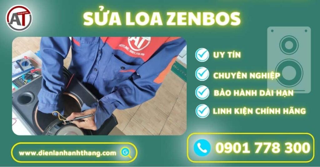 Sửa loa Zenbos Điện lạnh Anh Thắng