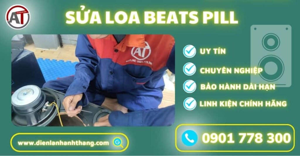 Sửa loa beats pill Điện lạnh Anh Thắng