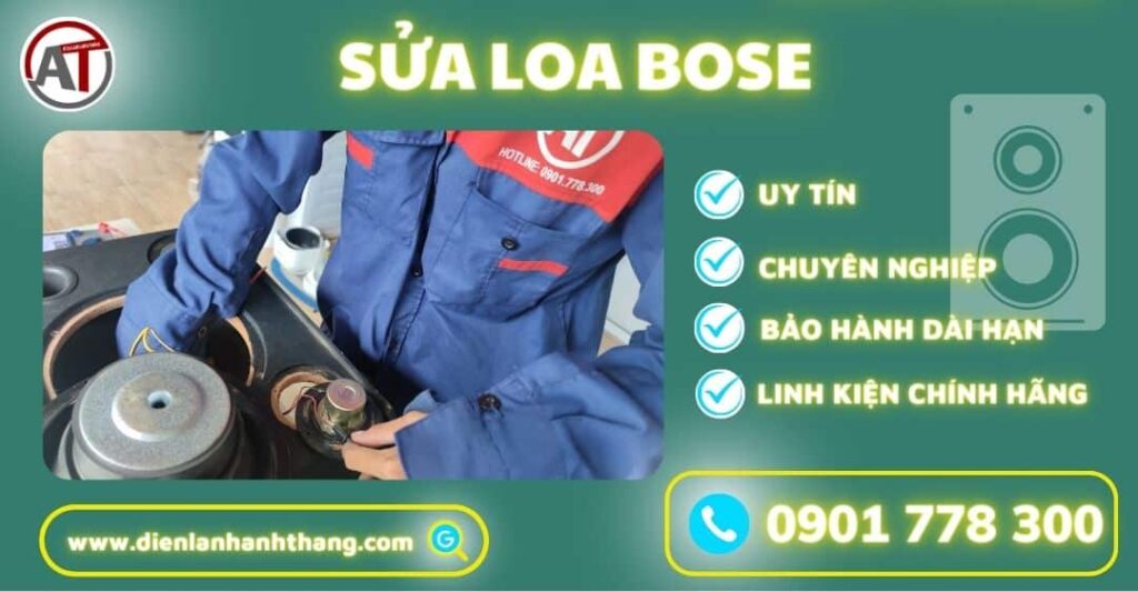 Sửa loa bose Điện lạnh Anh Thắng