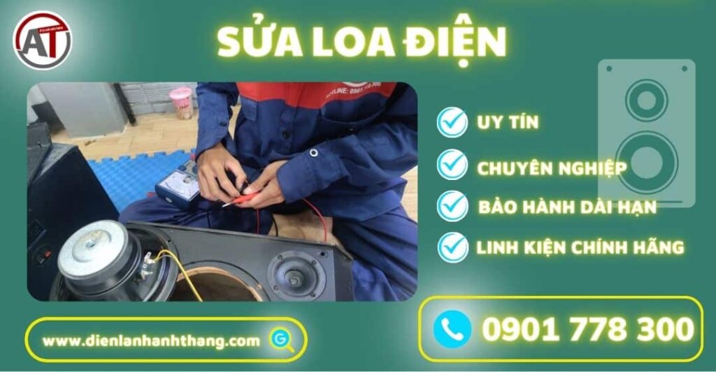 Sửa loa điện Điện lạnh Anh Thắng