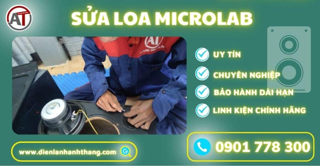 Sửa loa microlab Điện lạnh Anh Thắng