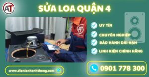 Sửa loa quận 4 Điện lạnh Anh Thắng