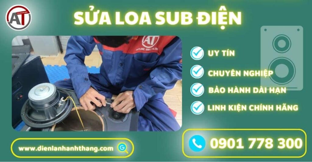 Sửa loa sub điện lạnh Anh Thắng