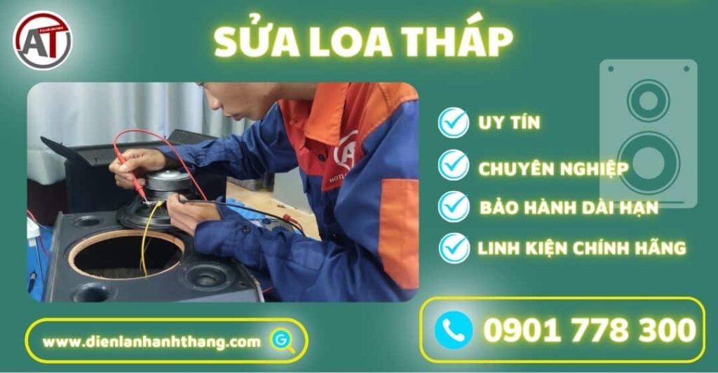 Sửa loa tháp tháp lạnh Anh Thắng