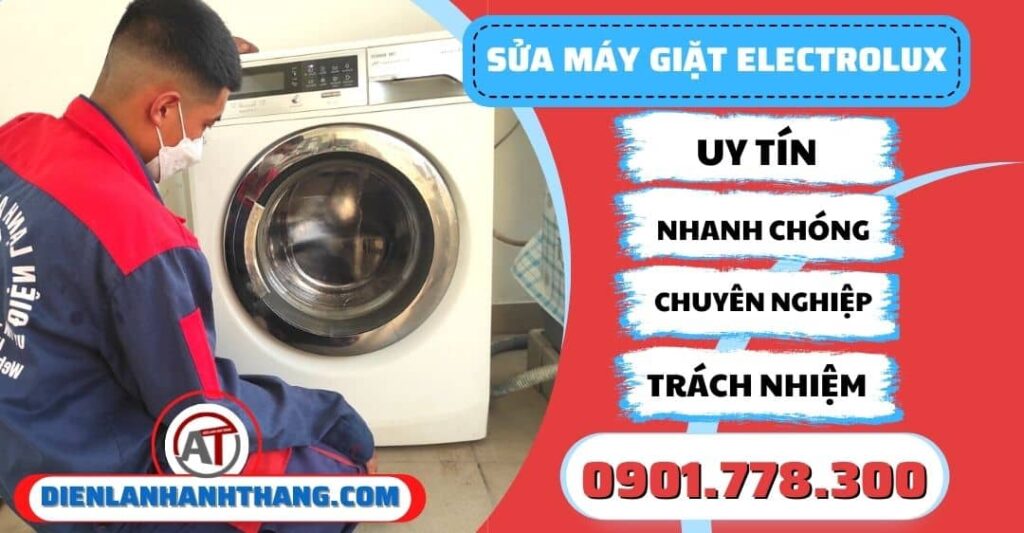 Sửa máy giặt electrolux - Điện lạnh Anh Thắng