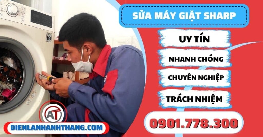 Sửa máy giặt Sharp - Điện lạnh Anh Thắng