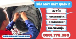 Sửa máy giặt quận 2 - Điện lạnh Anh Thắng