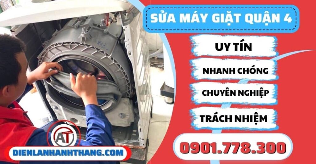 Sửa máy giặt quận 4 - Điện lạnh Anh Thắng