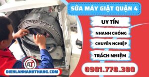 Sửa máy giặt quận 4 - Điện lạnh Anh Thắng