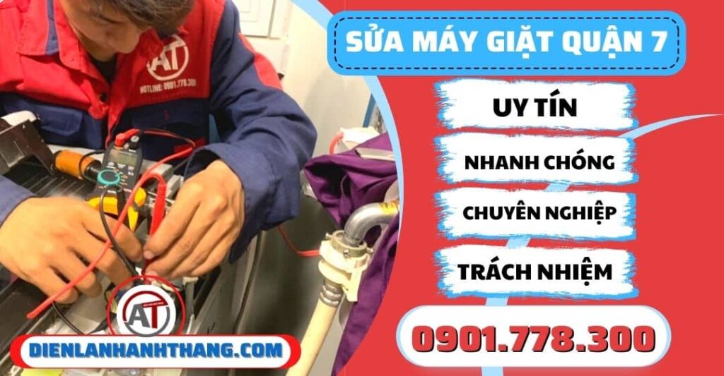 Sửa máy giặt quận 7 - Điện lạnh Anh Thắng