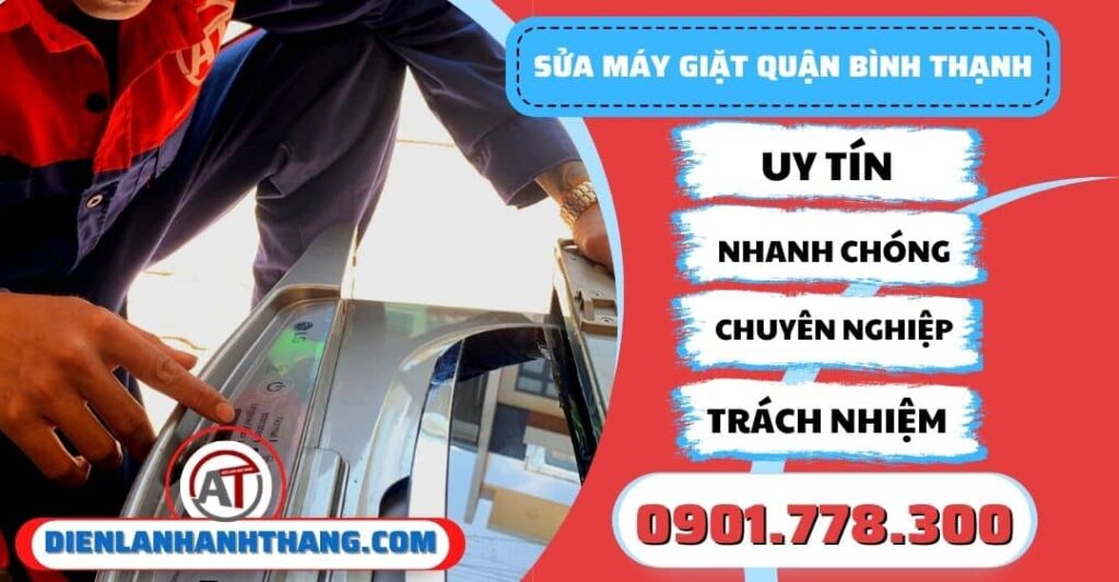 Sửa máy giặt quận bình thạnh - Điện lạnh Anh Thắng