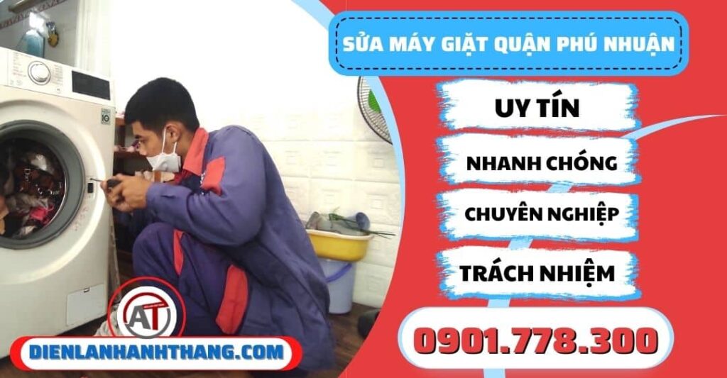 Sửa máy giặt quận phú nhuận - Điện lạnh Anh Thắng