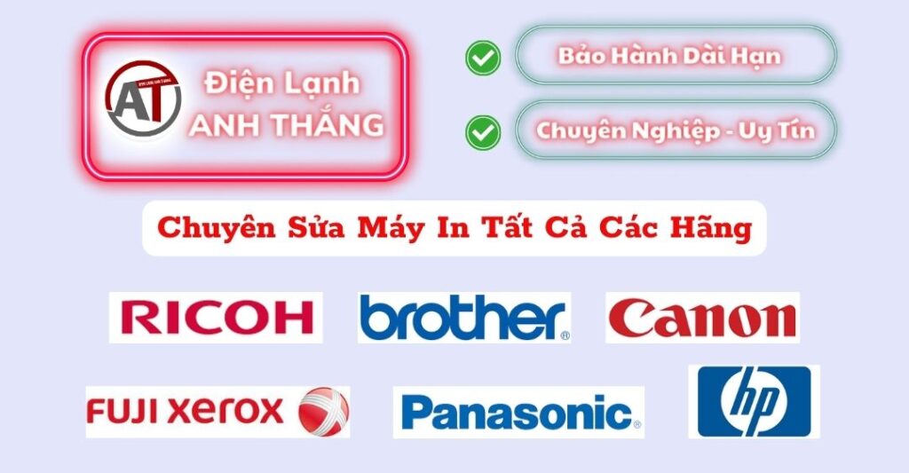 Sửa máy in các hãng Điện lạnh Anh Thắng