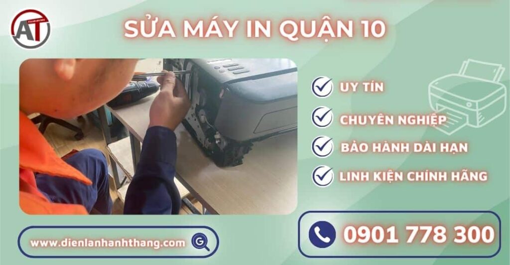Sửa máy in quận 10 Điện lạnh Anh Thắng