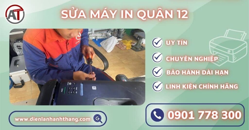 Sửa máy in quận 12 Điện lạnh Anh Thắng
