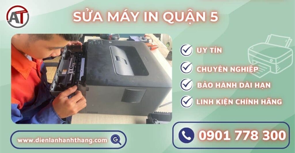 Sửa máy in quận 5 Điện lạnh Anh Thắng