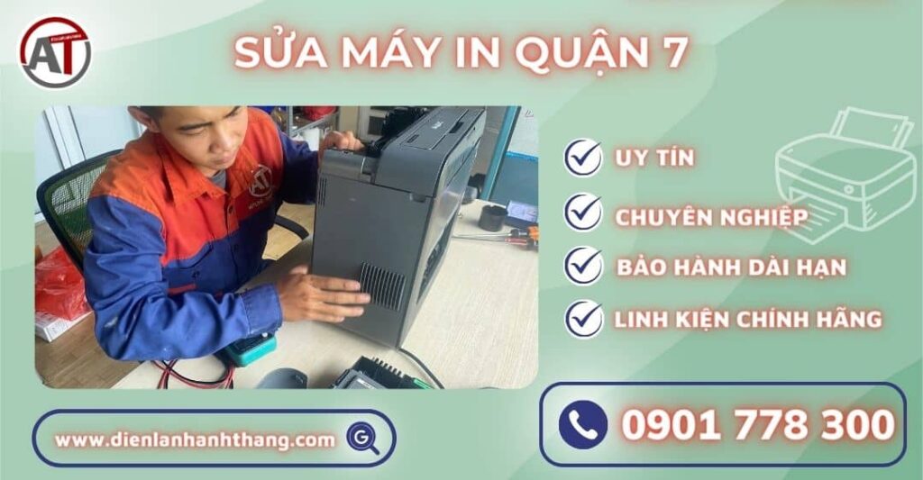 Sửa máy in quận 7 Điện lạnh Anh Thắng