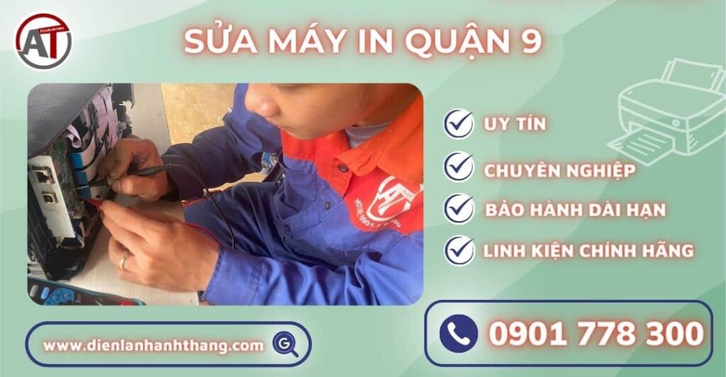 Sửa máy in quận 9 Điện lạnh Anh Thắng