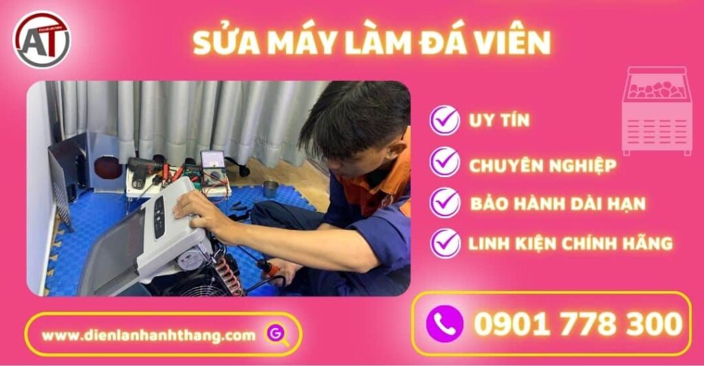 Sửa máy làm đá viên Điện lạnh Anh Thắng