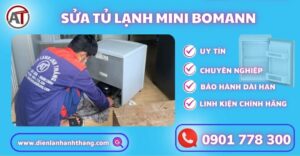 Sửa tủ lạnh mini BOMANN Điện lạnh Anh Thắng