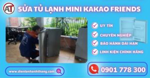 Sửa tủ lạnh mini Kakao Friends Điện lạnh Anh Thắng