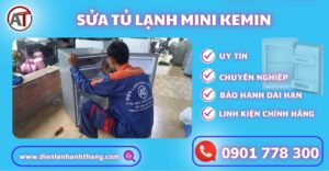 Sửa tủ lạnh mini Kemin Điện lạnh Anh Thắng
