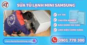 Sửa tủ lạnh mini Samsung Điện lạnh Anh Thắng