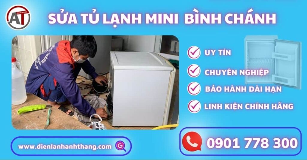 Sửa tủ lạnh mini bình chánh Điện lạnh Anh Thắng
