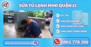 Sửa tủ lạnh mini quận 12 Điện lạnh Anh Thắng
