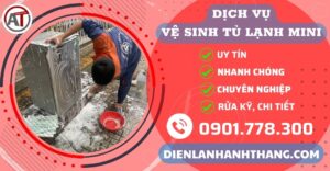 Trung tâm vệ sinh tủ lạnh mini Điện lạnh Anh Thắng